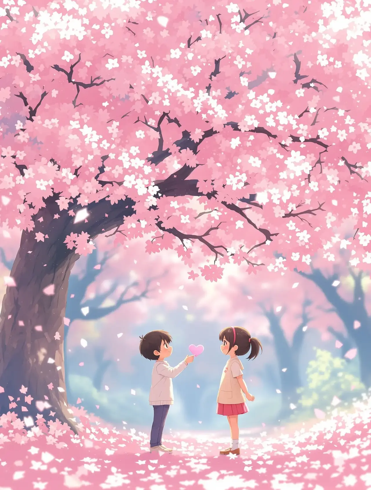 樱花树下的约定 - 可乐漫画热门连载 樱花树下的约定 - 可乐漫画漫画封面